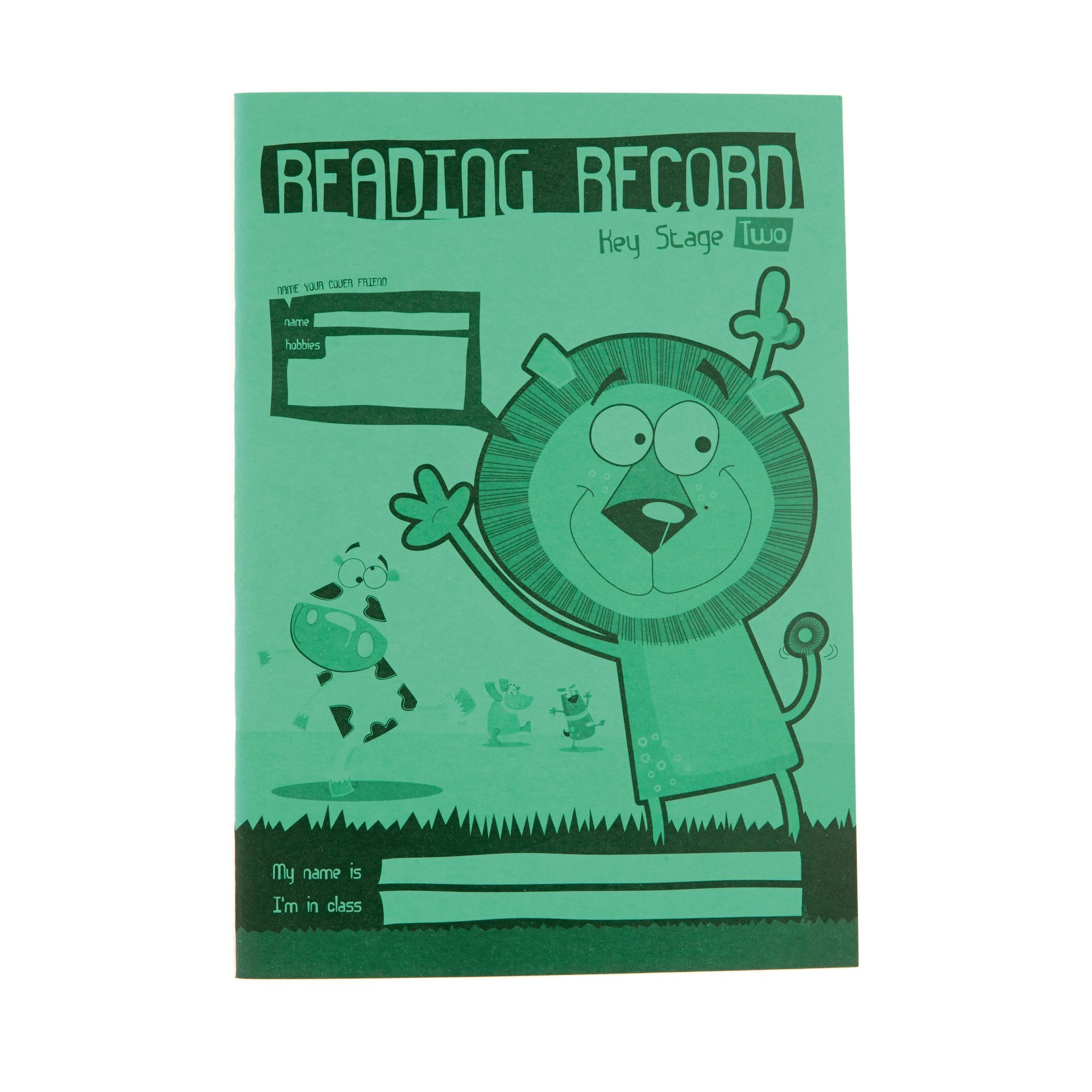 Green A5 Reading Book 36-Page, Ruled - Pack of 30